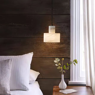 Cyls Minimalist Alabaster Pendant Light