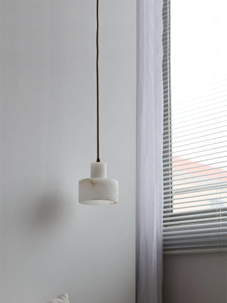 Cyls Minimalist Alabaster Pendant Light