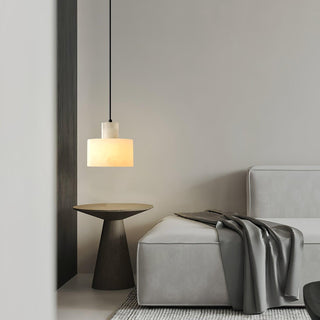 Cyls Minimalist Alabaster Pendant Light