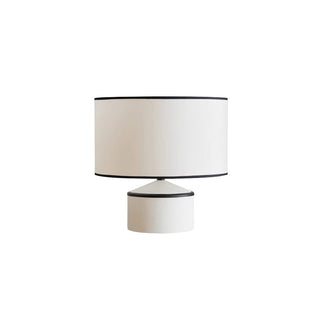 Cyls Modern Ceramic Fabric Table Lamp