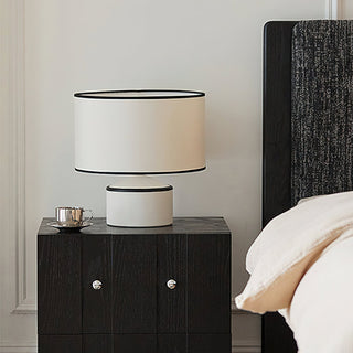 Cyls Modern Ceramic Fabric Table Lamp