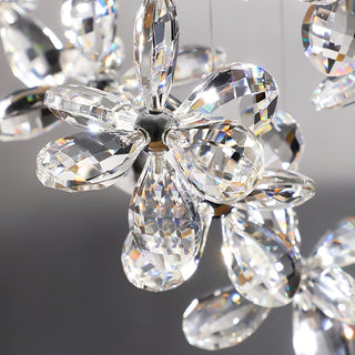 Floating Butterfly Airy Crystal Chandelier
