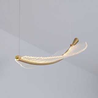 Leaf Airy Acrylic LED Chandelier