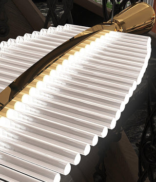 Leaf Airy Acrylic LED Chandelier