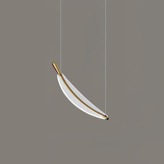 Leaf Airy Acrylic LED Chandelier