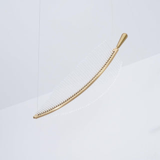 Leaf Airy Acrylic LED Chandelier