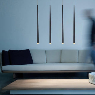 Slender Cone Minimalist Iron Chandelier