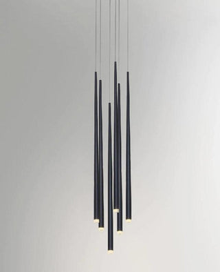 Slender Cone Minimalist Iron Chandelier
