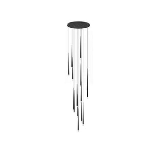 Slender Cone Minimalist Iron Chandelier
