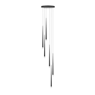 Slender Cone Minimalist Iron Chandelier