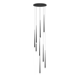 Slender Cone Minimalist Iron Chandelier