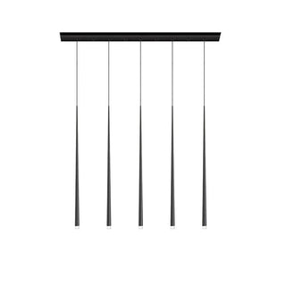 Slender Cone Minimalist Iron Chandelier
