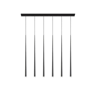 Slender Cone Minimalist Iron Chandelier