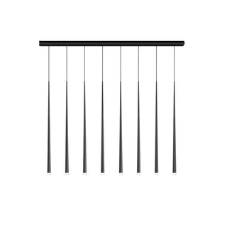 Slender Cone Minimalist Iron Chandelier