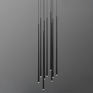 Slender Cone Minimalist Iron Chandelier