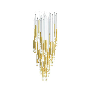 Symphony Orchestra Sculptural Acrylic Chandelier