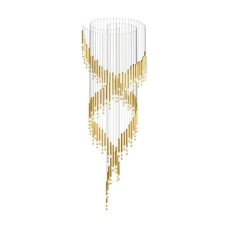 Symphony Orchestra Sculptural Acrylic Chandelier