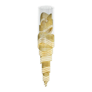 Symphony Orchestra Sculptural Acrylic Chandelier