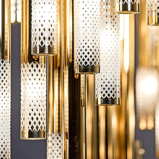 Symphony Orchestra Sculptural Acrylic Chandelier