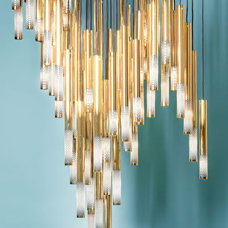 Symphony Orchestra Sculptural Acrylic Chandelier