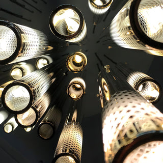 Symphony Orchestra Sculptural Acrylic Chandelier