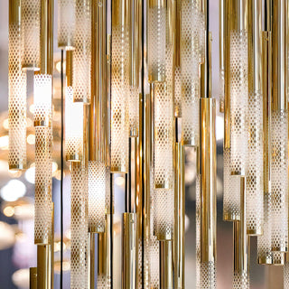 Symphony Orchestra Sculptural Acrylic Chandelier