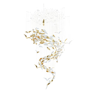 Bennett Aesthetic Glass Chandelier