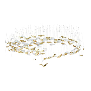 Bennett Aesthetic Glass Chandelier