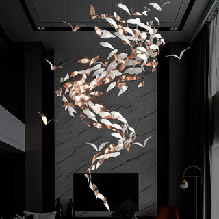 Bennett Aesthetic Glass Chandelier