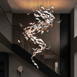 Bennett Aesthetic Glass Chandelier