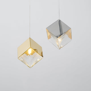 Square Cascading Cube Cluster Pendant Light