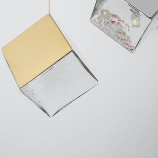 Square Cascading Cube Cluster Pendant Light