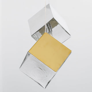 Square Cascading Cube Cluster Pendant Light