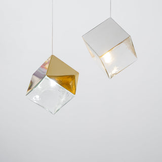 Square Cascading Cube Cluster Pendant Light