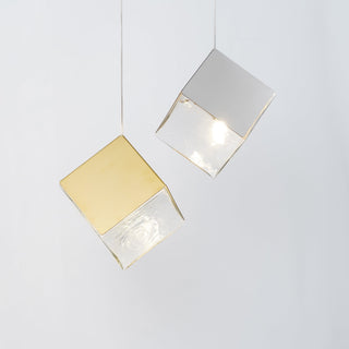 Square Cascading Cube Cluster Pendant Light