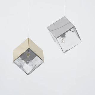 Square Cascading Cube Cluster Pendant Light