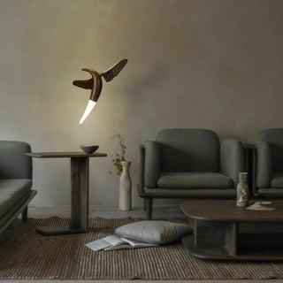 Avis Volitant Wood Chandelier