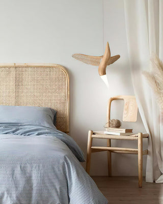 Avis Volitant Wood Chandelier