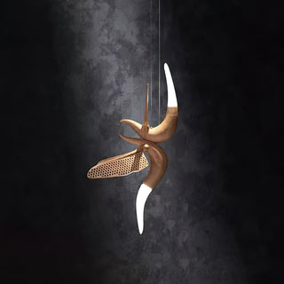 Avis Volitant Wood Chandelier
