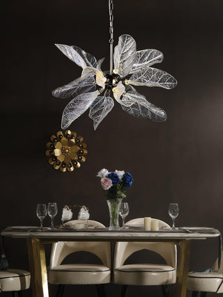 Dandelion Floccus Aesthetic Acrylic Chandelier
