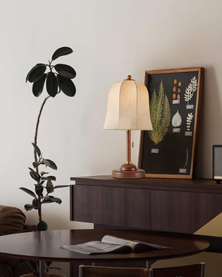 Daphne Retro Wood Table Light