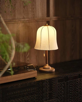 Daphne Retro Wood Table Light