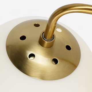 Darienne Contemporary Glass Wall Light