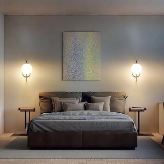 Darienne Contemporary Glass Wall Light