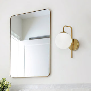 Darienne Minimalist Glass Wall Light