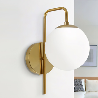 Darienne Contemporary Glass Wall Light