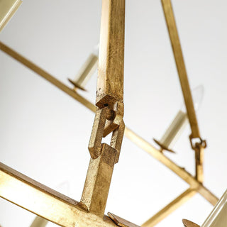 Darlana Contemporary Brass Chandelier