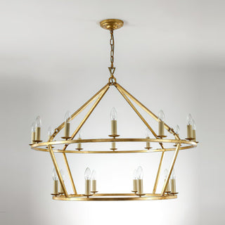 Darlana Contemporary Brass Chandelier