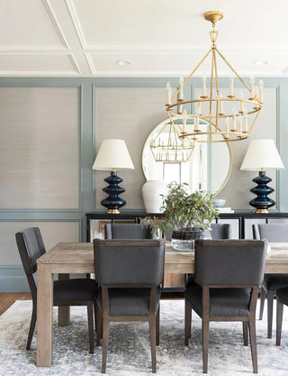 Darlana Contemporary Brass Chandelier