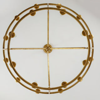 Darlana Contemporary Brass Chandelier